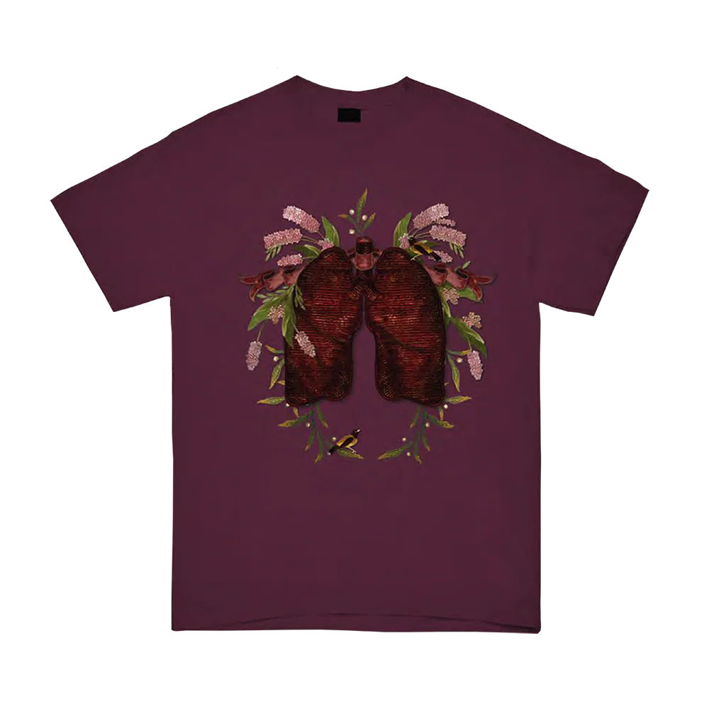 Maroon Lungs T-Shirt