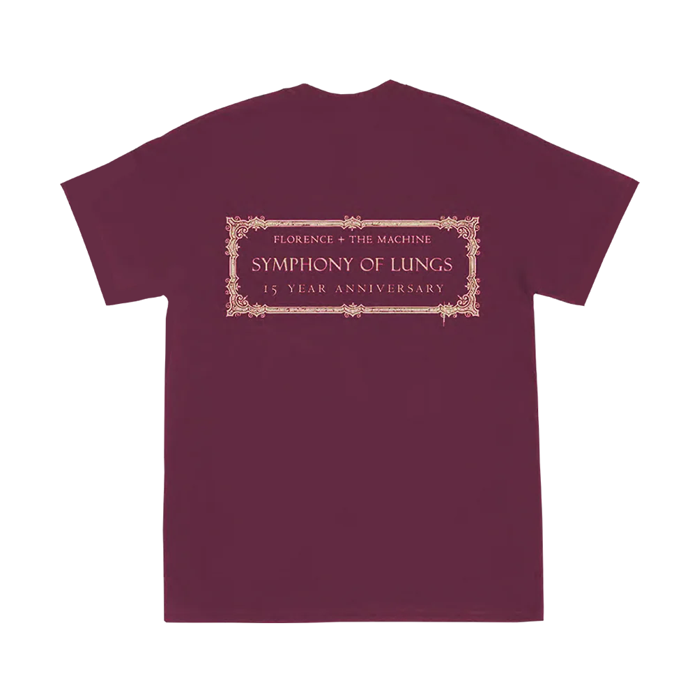Maroon Lungs T-Shirt - Image 2